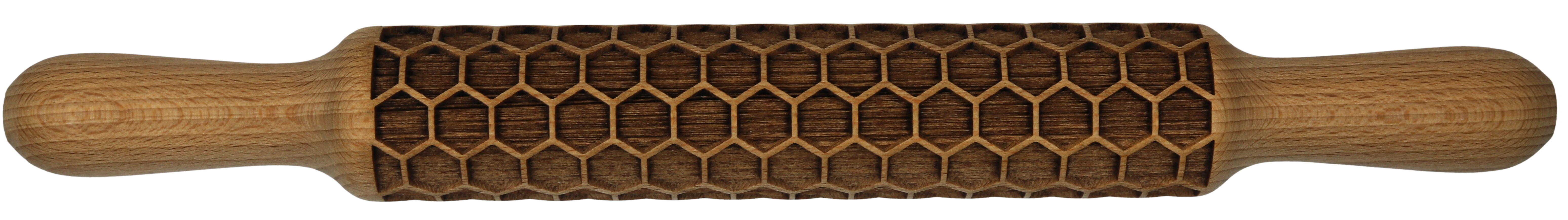 Узорная скалка Пчелиные соты