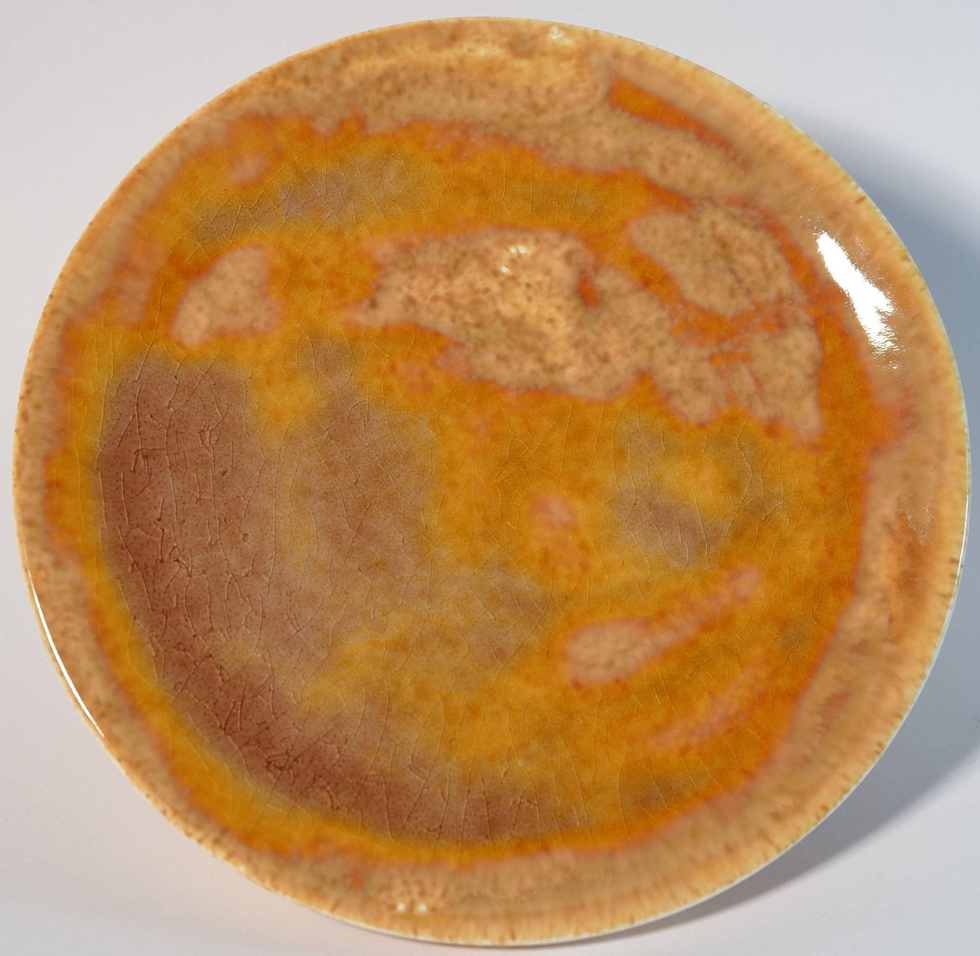 0441 02 saucer 1100 thmb 1100°C, по краям - тонкий слой